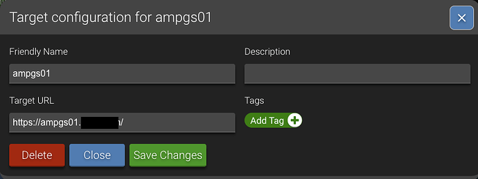 Target URL with trailing slash