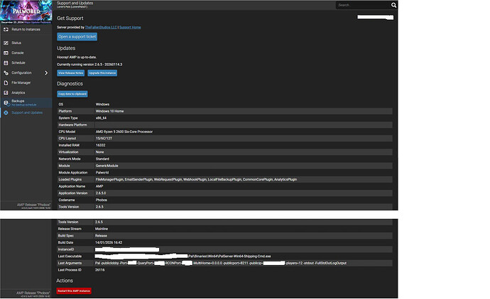 PalWorldServerUpdatesPanel
