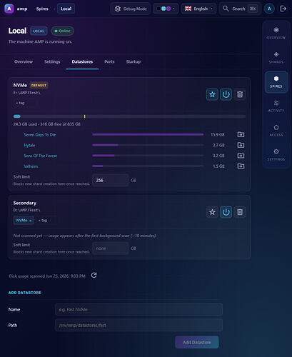 Datastores